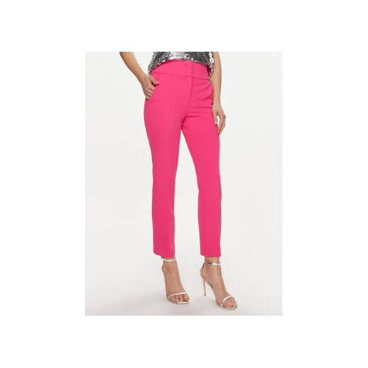 Blugirl Blumarine Spodnie materiałowe RA3005-T3191 Różowy Regular Fit ze sklepu MODIVO w kategorii Spodnie damskie - zdjęcie 169819716