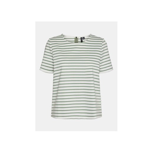 Vero Moda T-Shirt Abby 10304716 Zielony Regular Fit ze sklepu MODIVO w kategorii Bluzki damskie - zdjęcie 169819809