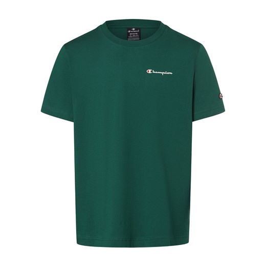 Champion Koszulka męska Mężczyźni Bawełna jodłowy jednolity ze sklepu vangraaf w kategorii T-shirty męskie - zdjęcie 169820387