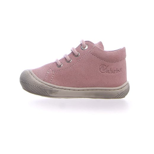 Naturino Skórzane buty &quot;Cocoon&quot; w kolorze jasnoróżowym do nauki chodzenia ze sklepu Limango Polska w kategorii Trampki dziecięce - zdjęcie 169823488