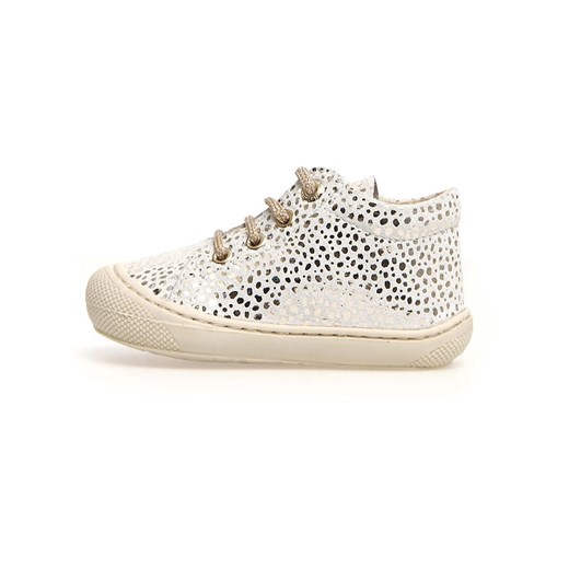 Naturino Skórzane buty &quot;Cocoon&quot; w kolorze biało-złotym do nauki Naturino 26 okazja Limango Polska