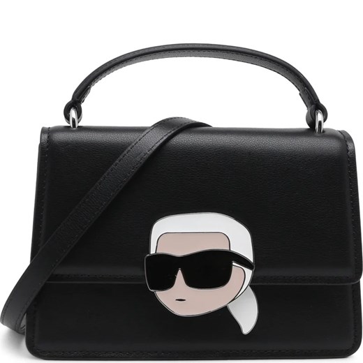 Karl Lagerfeld Skórzana torebka na ramię k/ikonik 2.0 cb lock Karl Lagerfeld OS Gomez Fashion Store promocja