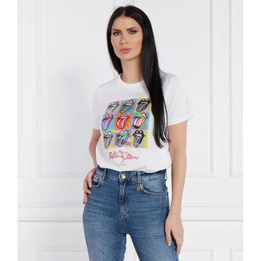 Desigual T-shirt rollings | Regular Fit ze sklepu Gomez Fashion Store w kategorii Bluzki damskie - zdjęcie 169827685