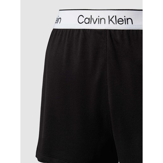 Szorty od piżamy o kroju relaxed fit z nadrukiem z logo model ‘CK META LEGACY’ Calvin Klein Underwear S Peek&Cloppenburg 