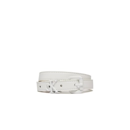 Calvin Klein Pasek Damski IU0IU00595 Biały ze sklepu MODIVO w kategorii Paski damskie - zdjęcie 169834698