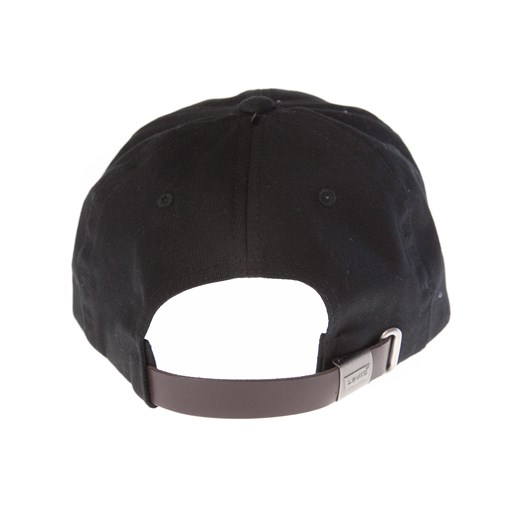 Czapka Levi`s® Classic Twill Red Tab Baseball Cap Black 77136-0157 Uniwersalny Elwix