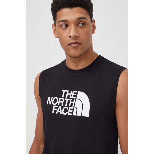 The North Face t-shirt bawełniany męski kolor czarny NF0A87R2JK31 ze sklepu ANSWEAR.com w kategorii T-shirty męskie - zdjęcie 169836948