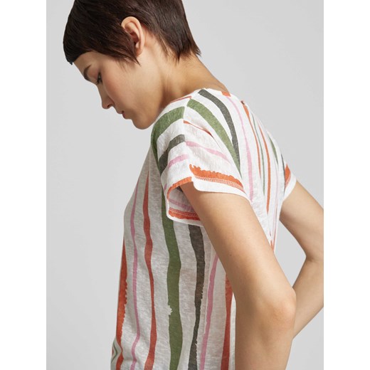T-shirt ze wzorem w paski model ‘Aretha’ Soyaconcept S Peek&Cloppenburg 