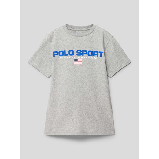 T-shirt z efektem melanżu ze sklepu Peek&Cloppenburg  w kategorii T-shirty chłopięce - zdjęcie 169838139