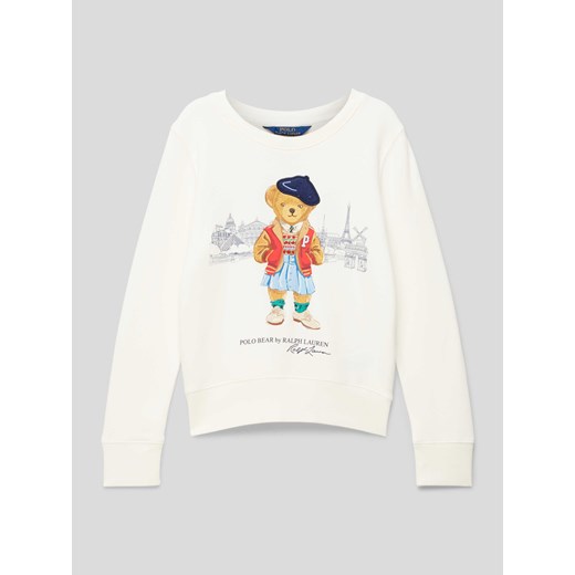 Bluza z nadrukiem z motywem ze sklepu Peek&Cloppenburg  w kategorii Bluzy dziewczęce - zdjęcie 169838338
