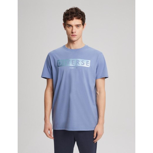 Koszulka PRM FOIL 01 Niebieski M ze sklepu Diverse w kategorii T-shirty męskie - zdjęcie 169840659