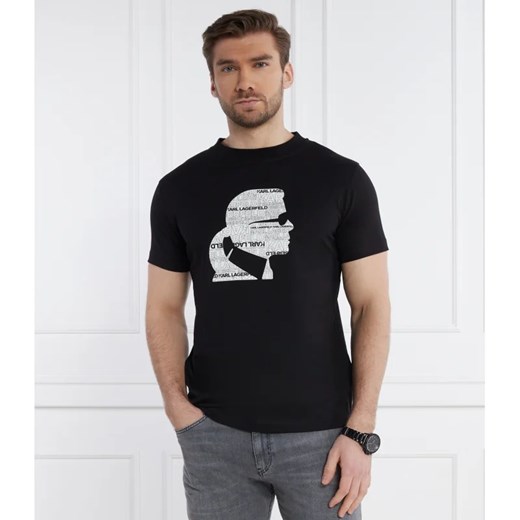 Karl Lagerfeld T-shirt | Regular Fit Karl Lagerfeld XXL Gomez Fashion Store promocja