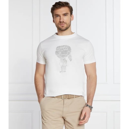Karl Lagerfeld T-shirt | Regular Fit Karl Lagerfeld S wyprzedaż Gomez Fashion Store
