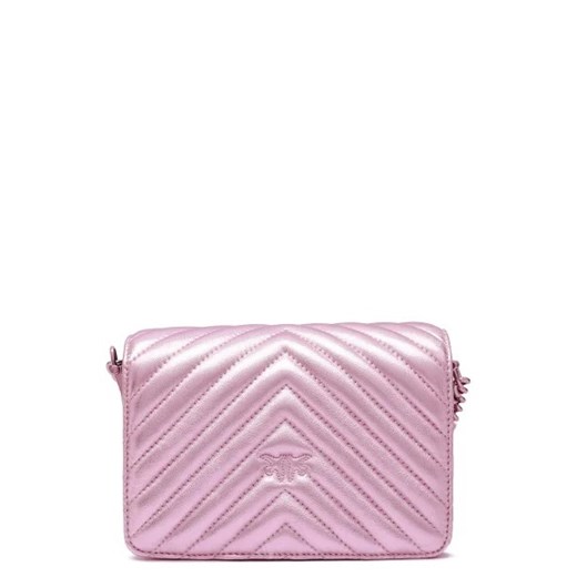 Pinko Skórzana torebka na ramię LOVE CLICK Pinko OS Gomez Fashion Store
