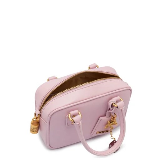 Pinko Skórzana torebka na ramię BOWLING Pinko Uniwersalny Gomez Fashion Store