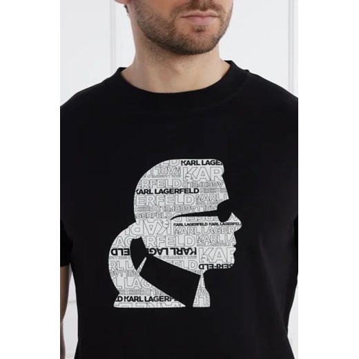 Karl Lagerfeld T-shirt | Regular Fit Karl Lagerfeld M promocja Gomez Fashion Store