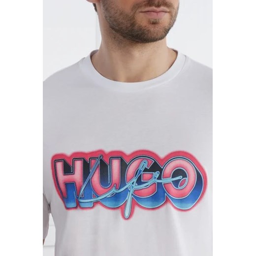 Hugo Blue T-shirt Nillumi | Regular Fit Hugo Blue XL Gomez Fashion Store