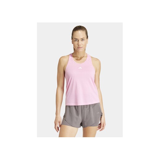 adidas Koszulka techniczna Train Essentials IS4036 Różowy Regular Fit ze sklepu MODIVO w kategorii Bluzki damskie - zdjęcie 169842739
