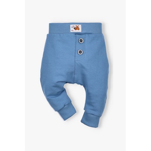 Spodnie dresowe z bawełny organicznej dla chłopca ze sklepu 5.10.15 w kategorii Spodnie i półśpiochy - zdjęcie 169845566