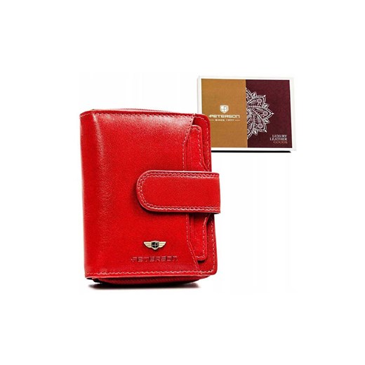Elegancki portfel skórzany z systemem RFID - Peterson ze sklepu 5.10.15 w kategorii Portfele damskie - zdjęcie 169845605