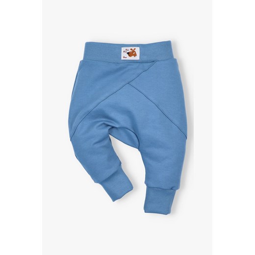Spodnie dresowe z bawełny organicznej dla chłopca ze sklepu 5.10.15 w kategorii Spodnie i półśpiochy - zdjęcie 169845739
