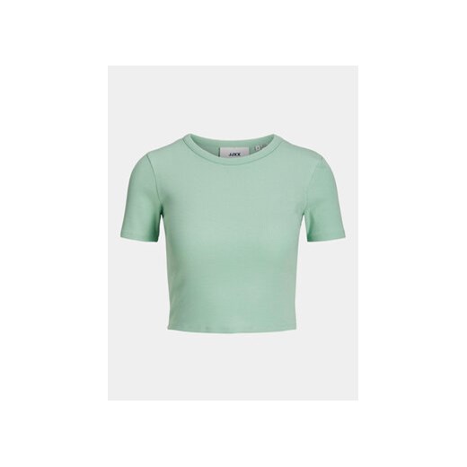 JJXX T-Shirt Florie 12217164 Zielony Slim Fit ze sklepu MODIVO w kategorii Bluzki damskie - zdjęcie 169846628