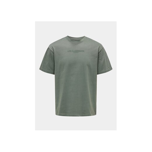Only & Sons T-Shirt 22028766 Zielony Relaxed Fit ze sklepu MODIVO w kategorii T-shirty męskie - zdjęcie 169846866