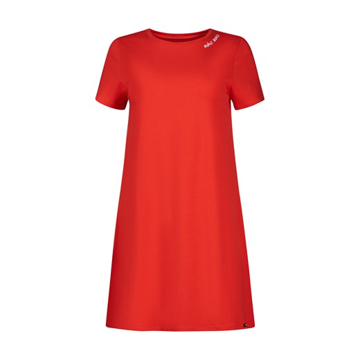 Koszula nocna bawełniana Skiny czerwona 081322 ze sklepu piubiu_pl w kategorii Koszule nocne - zdjęcie 169850006