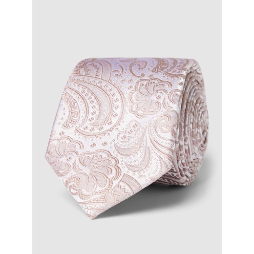 Krawat jedwabny ze wzorem paisley ze sklepu Peek&Cloppenburg  w kategorii Krawaty - zdjęcie 169851799