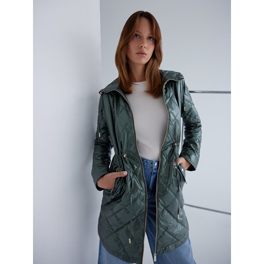 Mohito - Parka z kapturem - zielony Mohito 32 Mohito