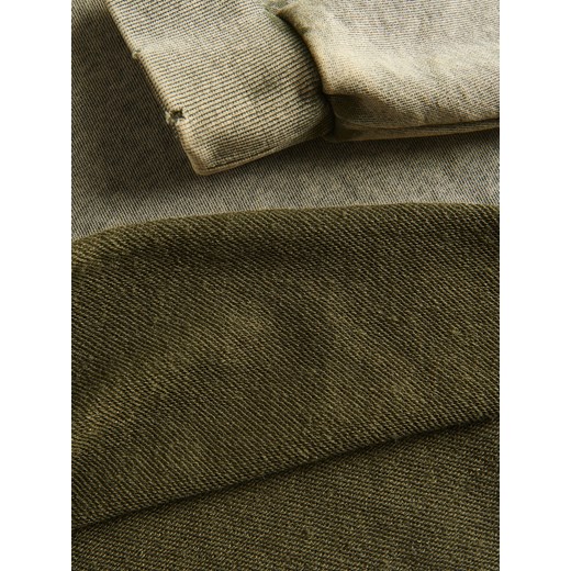 Reserved - Bluza z efektem sprania - zielony Reserved 146/152 (10-11 lat) Reserved