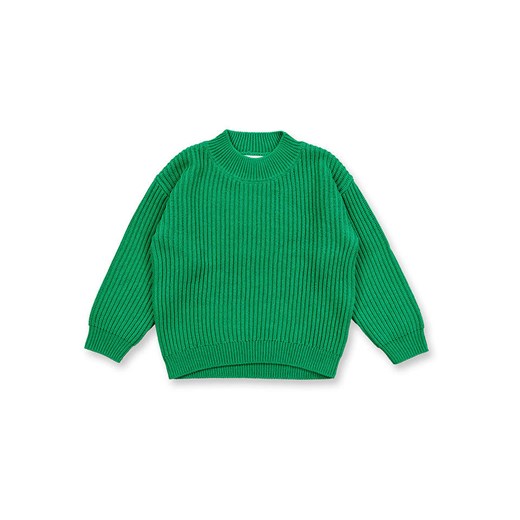 Sweter dziewczęcy zielony 