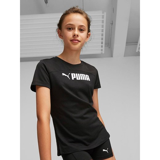Puma Koszulka sportowa w kolorze czarnym Puma 128 wyprzedaż Limango Polska