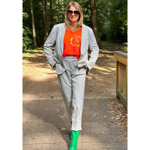 miss goodlife Spodnie w kolorze jasnoszarym ze sklepu Limango Polska w kategorii Spodnie damskie - zdjęcie 169861849