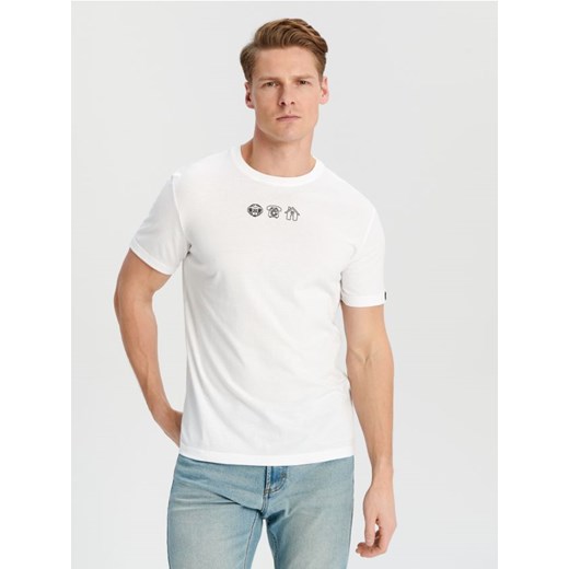 Sinsay - Koszulka E.T - biały ze sklepu Sinsay w kategorii T-shirty męskie - zdjęcie 169863837
