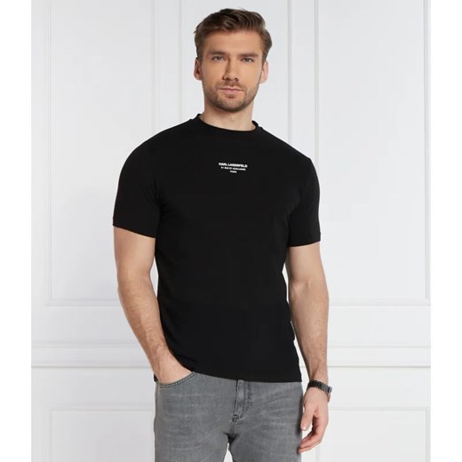 T-shirt męski Karl Lagerfeld bawełniany z krótkimi rękawami casual 