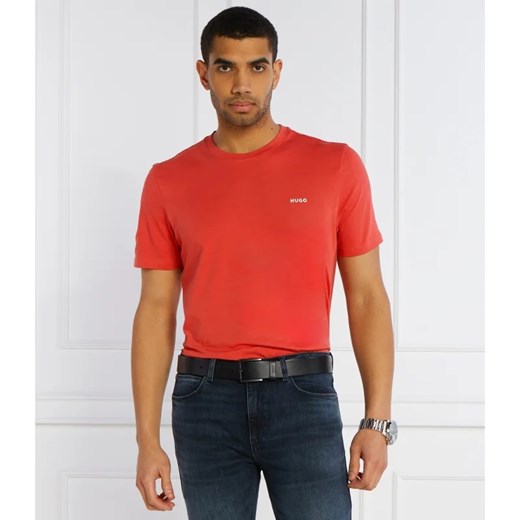 HUGO T-shirt Dero222 | Regular Fit M wyprzedaż Gomez Fashion Store