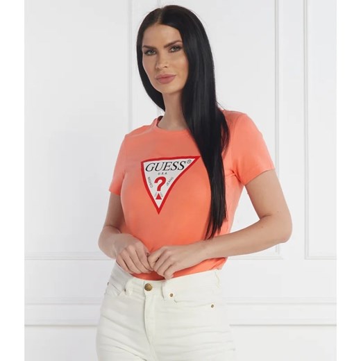 GUESS T-shirt | Regular Fit ze sklepu Gomez Fashion Store w kategorii Bluzki damskie - zdjęcie 169865515