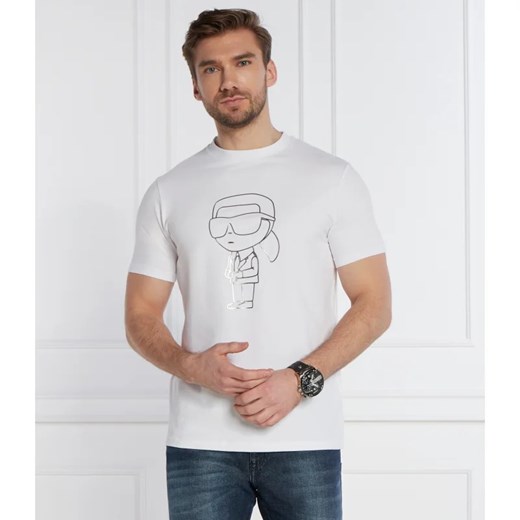 Karl Lagerfeld T-shirt | Regular Fit Karl Lagerfeld S Gomez Fashion Store okazyjna cena