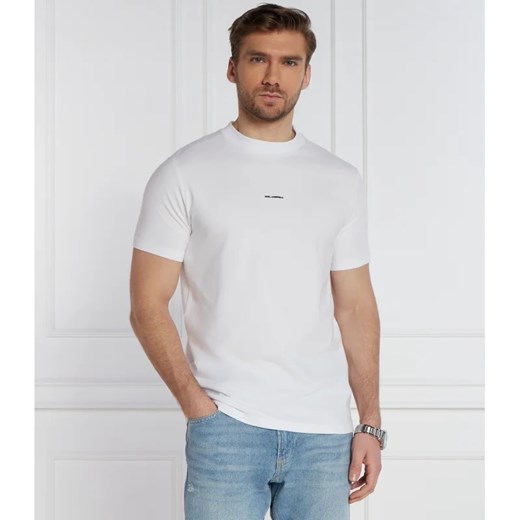 Karl Lagerfeld T-shirt | Slim Fit Karl Lagerfeld M promocja Gomez Fashion Store