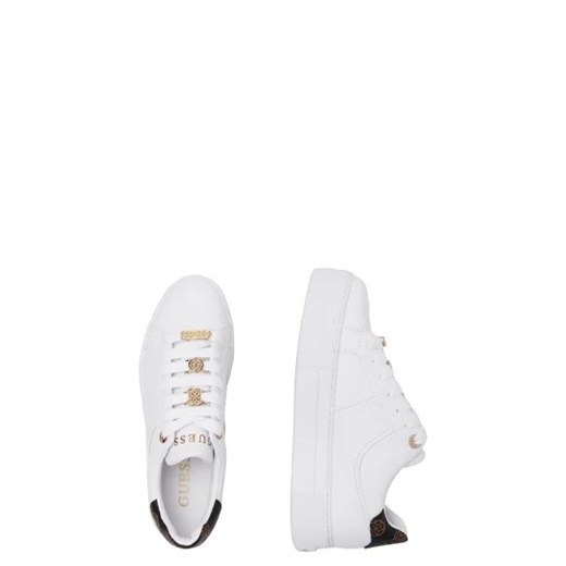 Buty sportowe damskie Guess sneakersy z tworzywa sztucznego