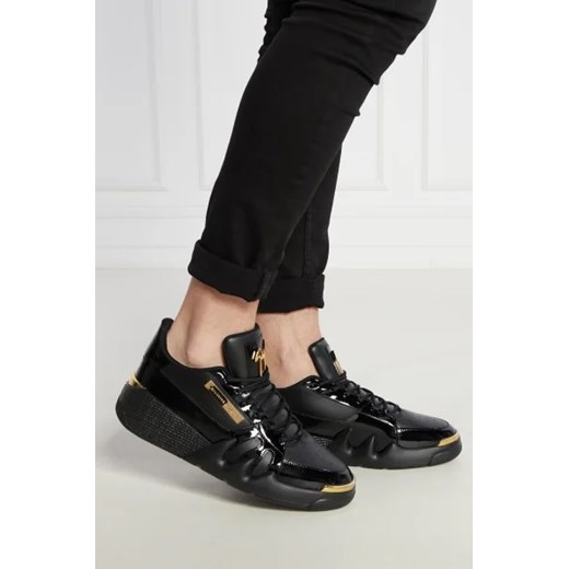 Buty sportowe męskie Giuseppe Zanotti czarne z tworzywa sztucznego 