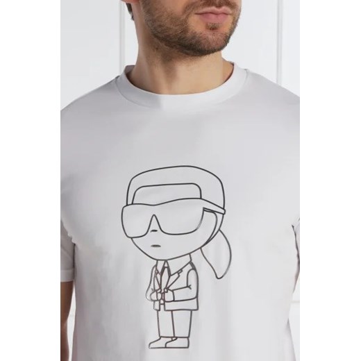 Karl Lagerfeld T-shirt | Regular Fit Karl Lagerfeld L okazyjna cena Gomez Fashion Store