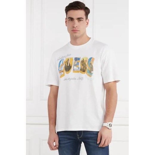 GUESS T-shirt | Classic fit Guess XL wyprzedaż Gomez Fashion Store