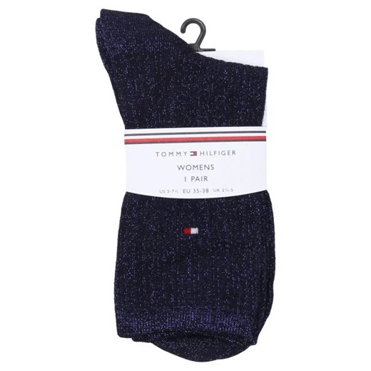 Skarpetki damskie Tommy Hilfiger granatowe