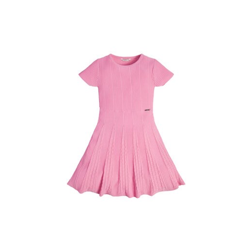 Guess Sukienka codzienna J2RK68 5012Z Różowy Regular Fit ze sklepu MODIVO w kategorii Sukienki dziewczęce - zdjęcie 169871065