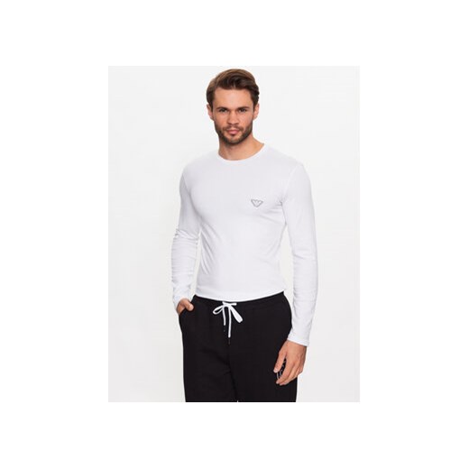 Emporio Armani Underwear Longsleeve 111023 3R512 00010 Biały Regular Fit L okazyjna cena MODIVO