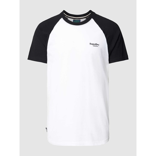 T-shirt z raglanowymi rękawami model ‘Essential Logo’ Superdry M Peek&Cloppenburg 