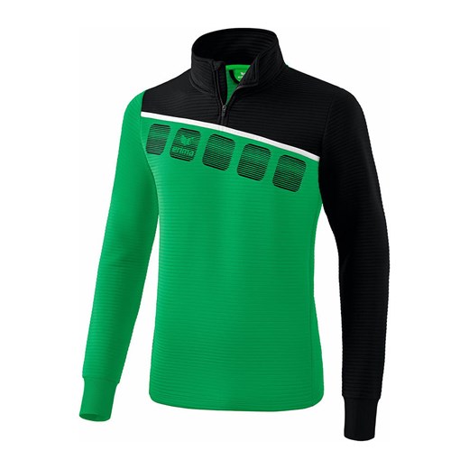 erima Koszulka sportowa &quot;5-C&quot; w kolorze zielono-czarnym ze sklepu Limango Polska w kategorii T-shirty męskie - zdjęcie 169875009