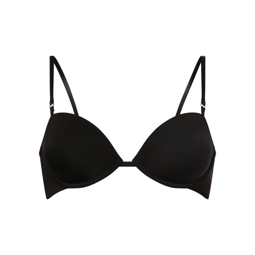 Calvin Klein Biustonosz damski na fiszbinach - Usztywniany - Wielofunkcyjne ramiączka Kobiety Sztuczne włókno czarny jednolity ze sklepu vangraaf w kategorii Biustonosze - zdjęcie 169875769